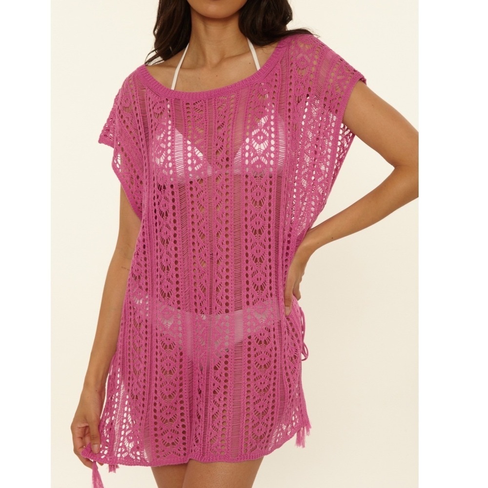 BECCA Rose Berry Boho Bliss Tunic XS-Small